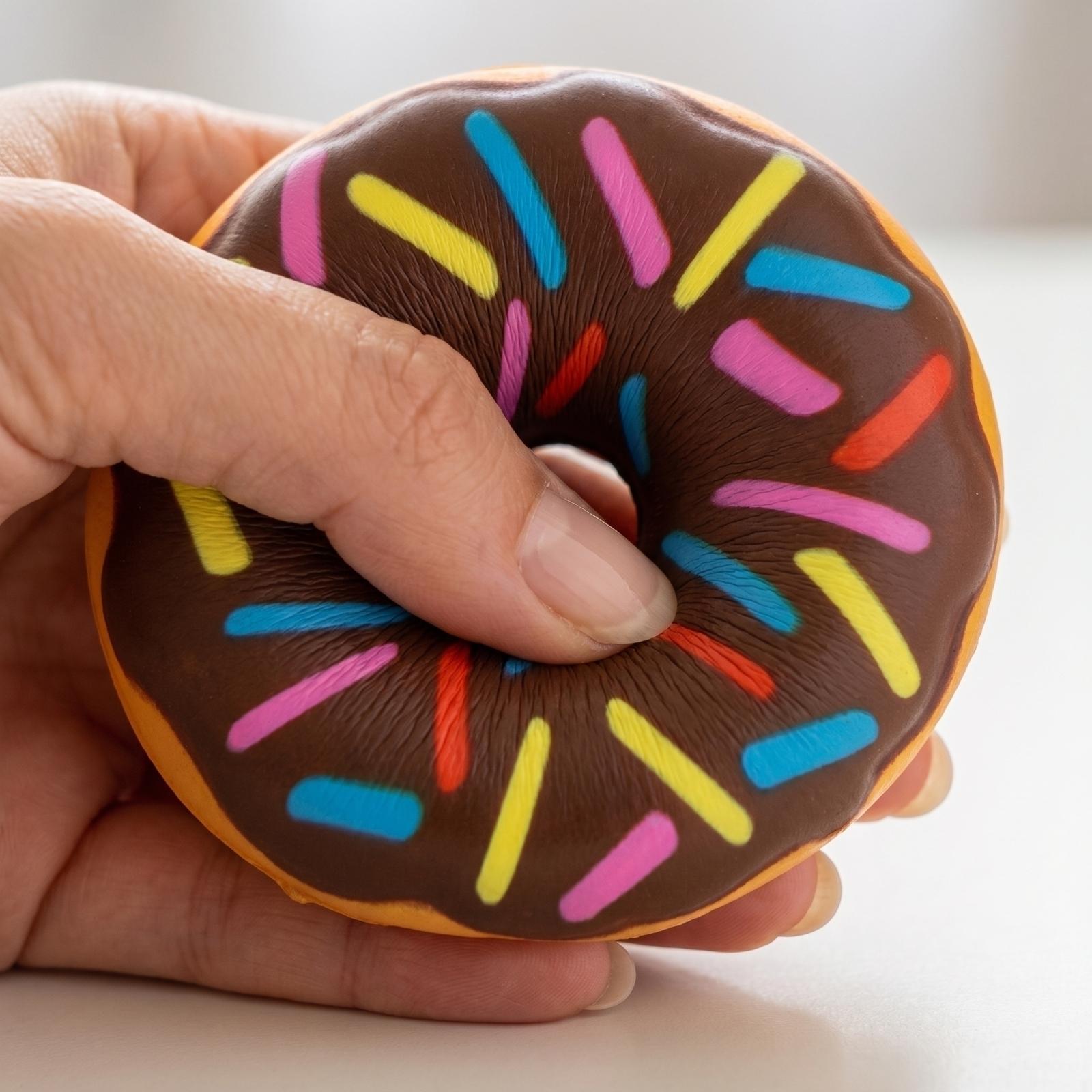 Simulated Dessert Donut Toy Slow Rising Stress Relief Squeeze Toy for Hand Exercise and Sensory Play Gift Decor One Size жовтий
Simulated Dessert Donut Toy Slow Rising Stress Relief Squeeze Toy for Hand Exercise and Sensory Play Gift Decor One Size жовтий