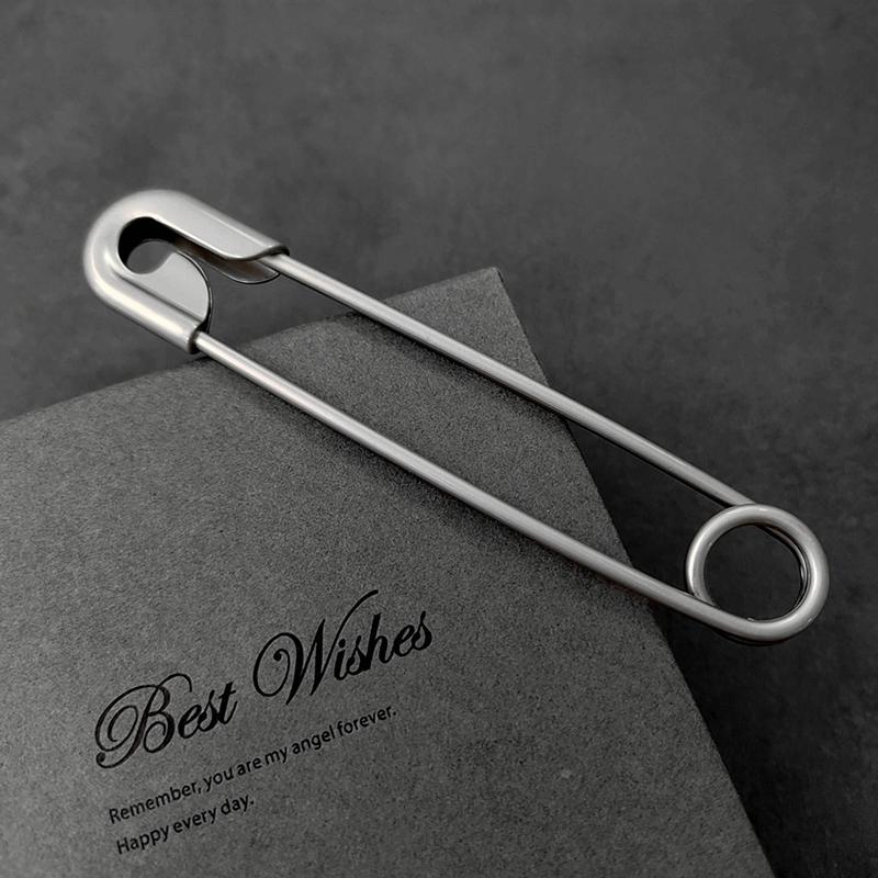 NEW Jumbo Safety Pins for Clothing, Metal Statement Accessories to Style Scarves, Layer Necklaces, or Customize Denim & Dresses
NEW Jumbo Safety Pins for Clothing, Metal Statement Accessories to Style Scarves, Layer Necklaces, or Customize Denim & Dresses