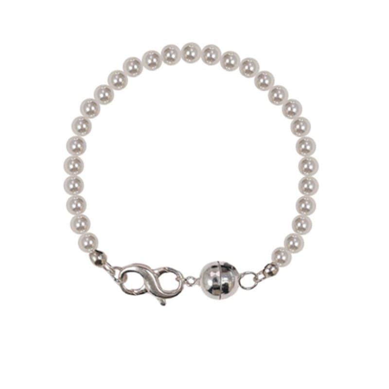 LAYERMOOD 24 Ball buckle pearl Bracelet-silver925 one
LAYERMOOD 24 Ball buckle pearl Bracelet-silver925 one