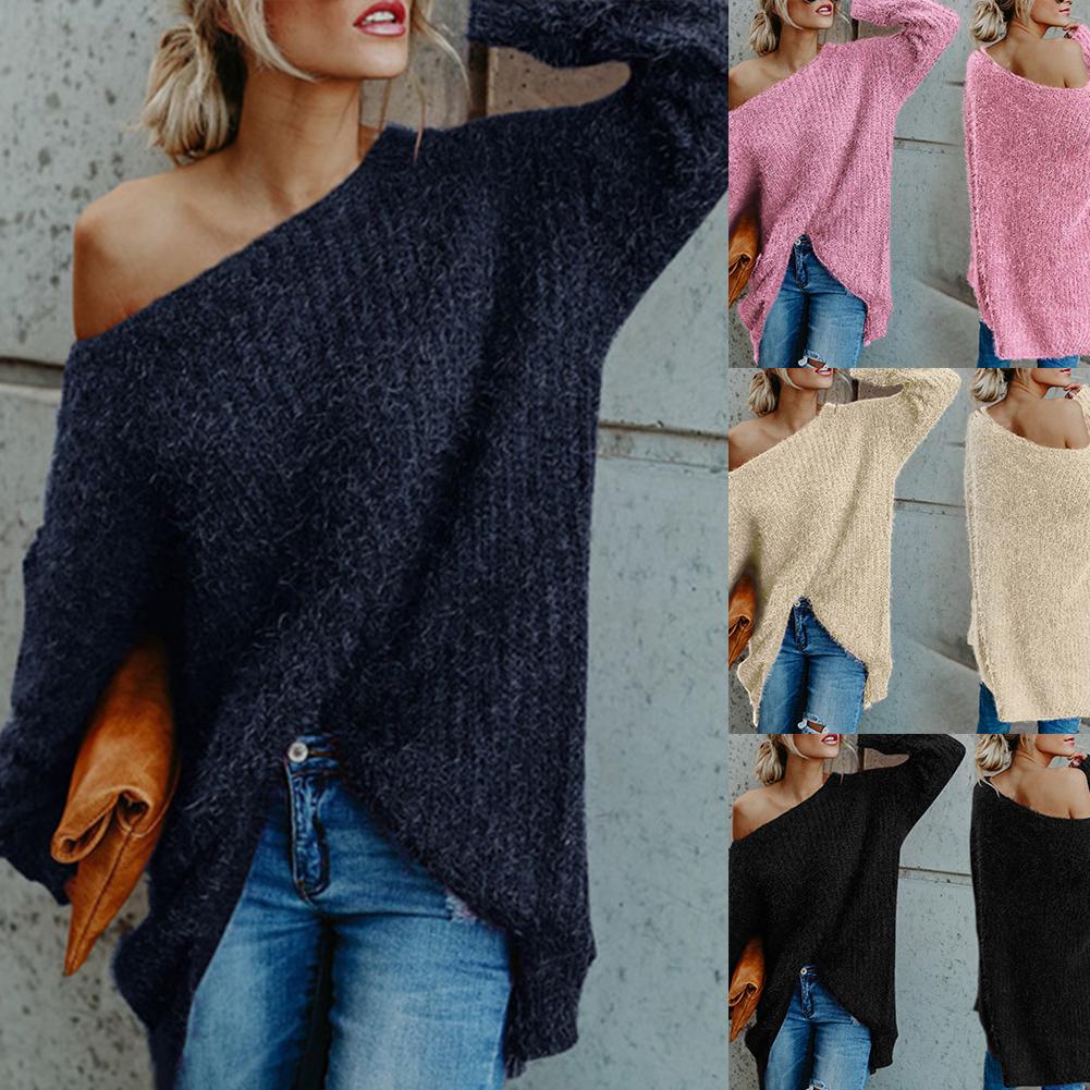 Keep Warming New Fashion Loose Casual Lady Sloping Knitted Sweater Shoulder Plush Top XXL
Keep Warming New Fashion Loose Casual Lady Sloping Knitted Sweater Shoulder Plush Top XXL
