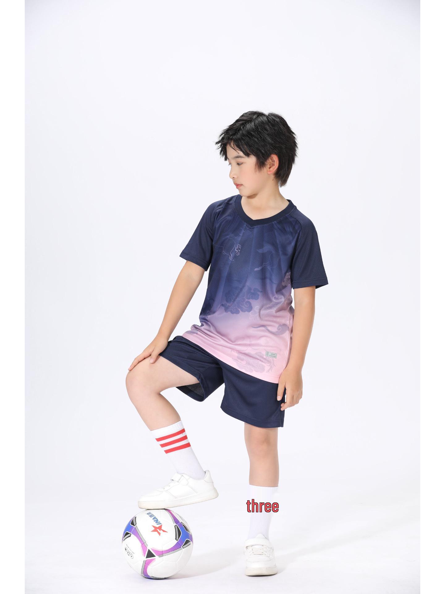 Kids Quick-Drying Short Sleeve Football Kit for Boys & Girls - Primary School Match Team Uniform 26 чёрный
Kids Quick-Drying Short Sleeve Football Kit for Boys & Girls - Primary School Match Team Uniform 26 чёрный