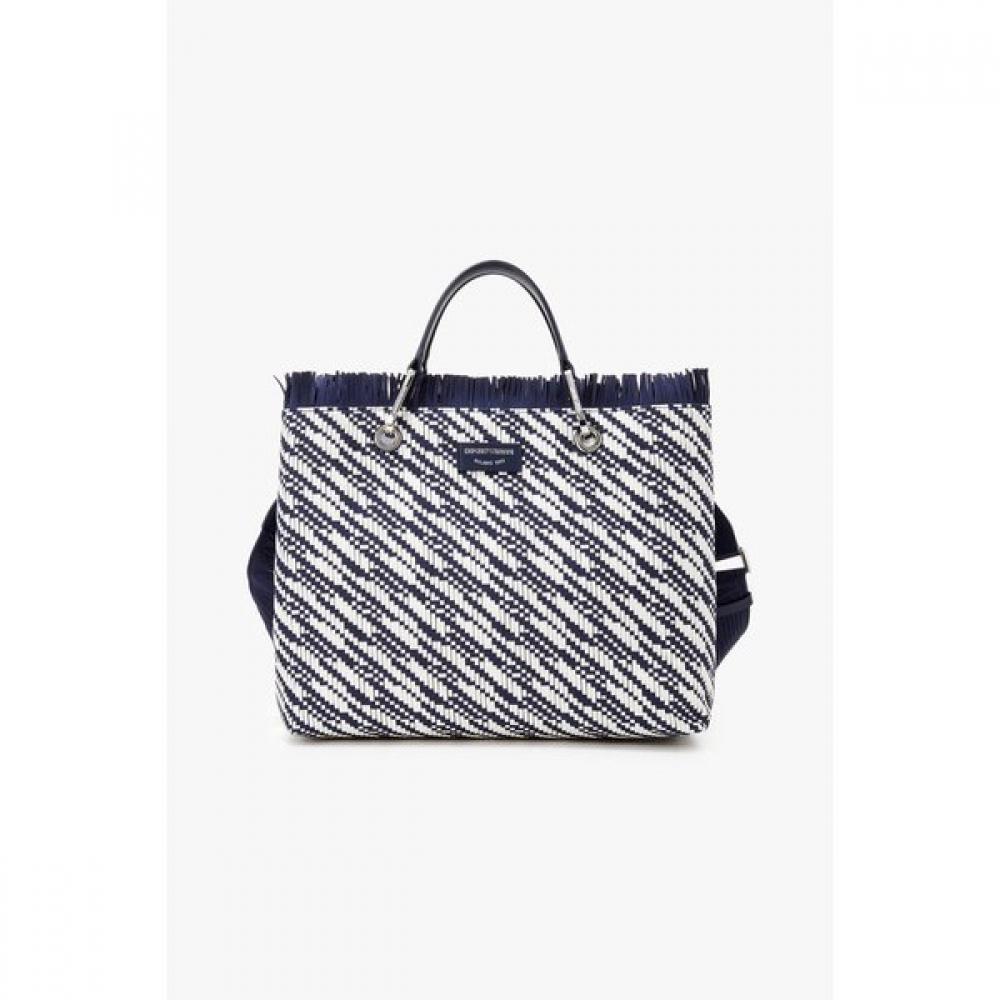 Emporio Armani 25 S S Women Fringe Woven Medium Shopper Bag A525132503 TU
Emporio Armani 25 S S Women Fringe Woven Medium Shopper Bag A525132503 TU