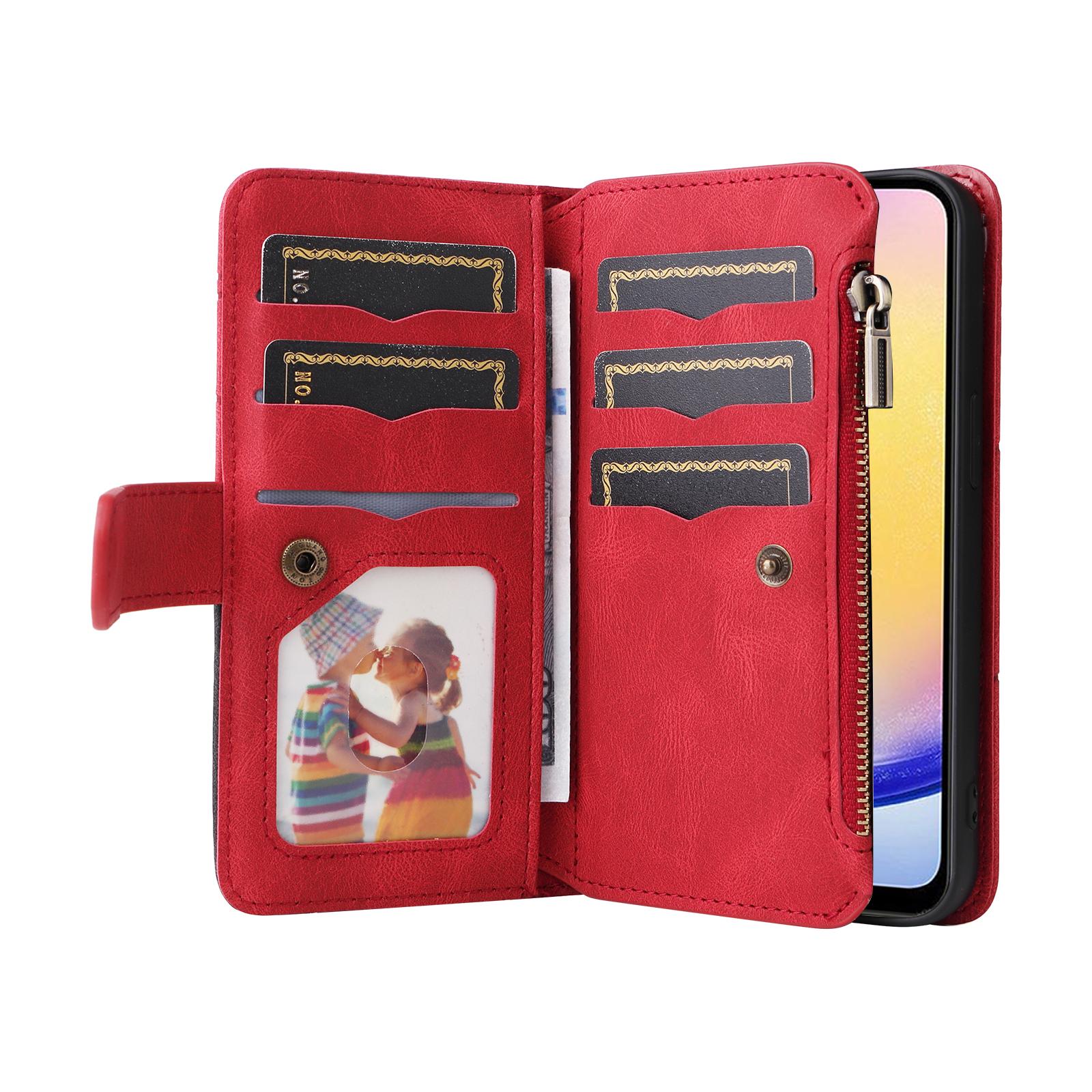 For Samsung Galaxy A25 5G (Global) Leather Case with Strap Zipper 9 Card Slot Phone Cover Stand Blue
For Samsung Galaxy A25 5G (Global) Leather Case with Strap Zipper 9 Card Slot Phone Cover Stand Blue