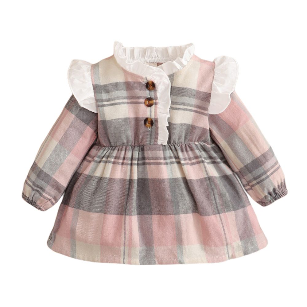 Платья для маленьких девочек, милое кружевное платье с рюшами и воротником, свадебное клетчатое платье принцессы с пышными рукавами и пуговицами, праздничное платье с рюшами 74
Платья для маленьких девочек, милое кружевное платье с рюшами и воротником, свадебное клетчатое платье принцессы с пышными рукавами и пуговицами, праздничное платье с рюшами 74