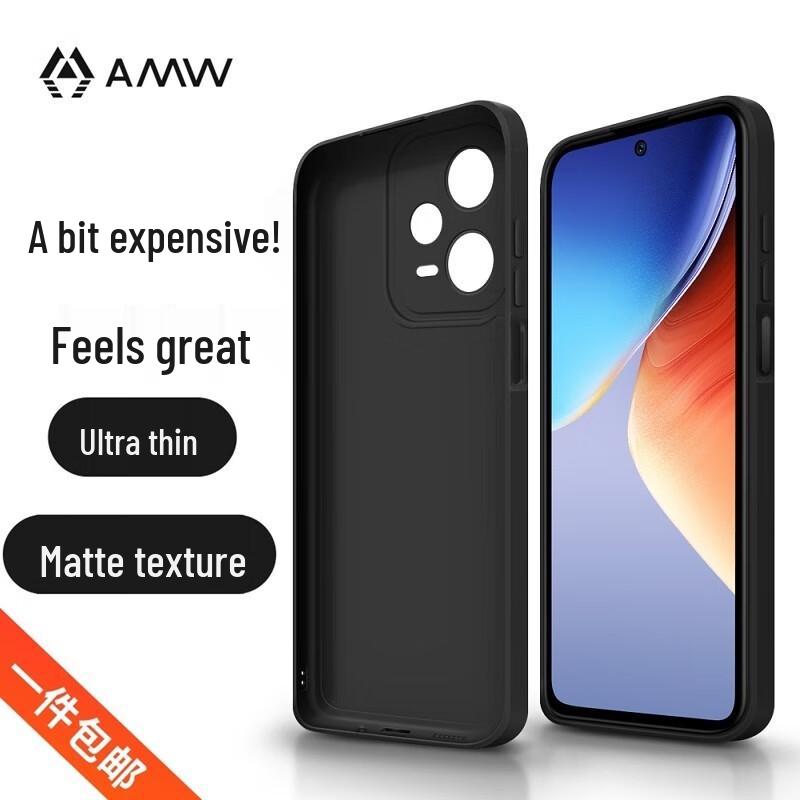 AMW Ultra-Thin Frosted TPU Phone Case for Redmi Note 12 Turbo
AMW Ultra-Thin Frosted TPU Phone Case for Redmi Note 12 Turbo