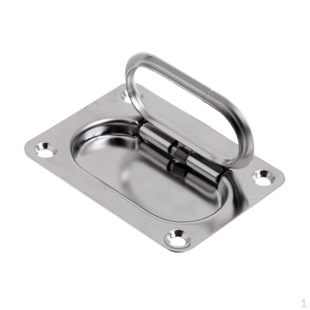 316 Stainless Steel Marine Boat Hatch Locker Cabinet Lifting/ Pull Ring Handle
316 Stainless Steel Marine Boat Hatch Locker Cabinet Lifting/ Pull Ring Handle