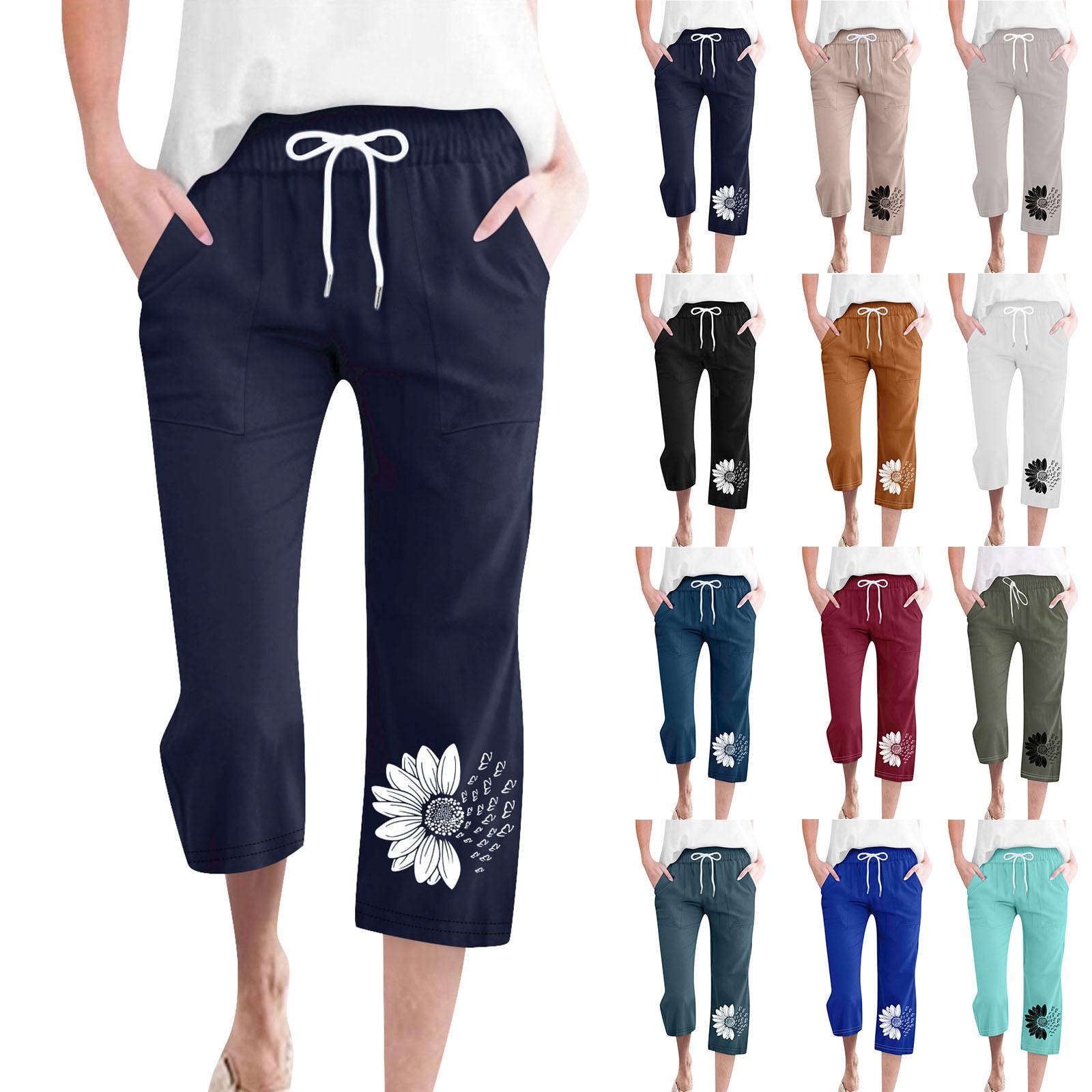 Женские модные повседневные свободные брюки с принтом, хлопковые льняные брюки с карманами 7/10
Женские модные повседневные свободные брюки с принтом, хлопковые льняные брюки с карманами 7/10