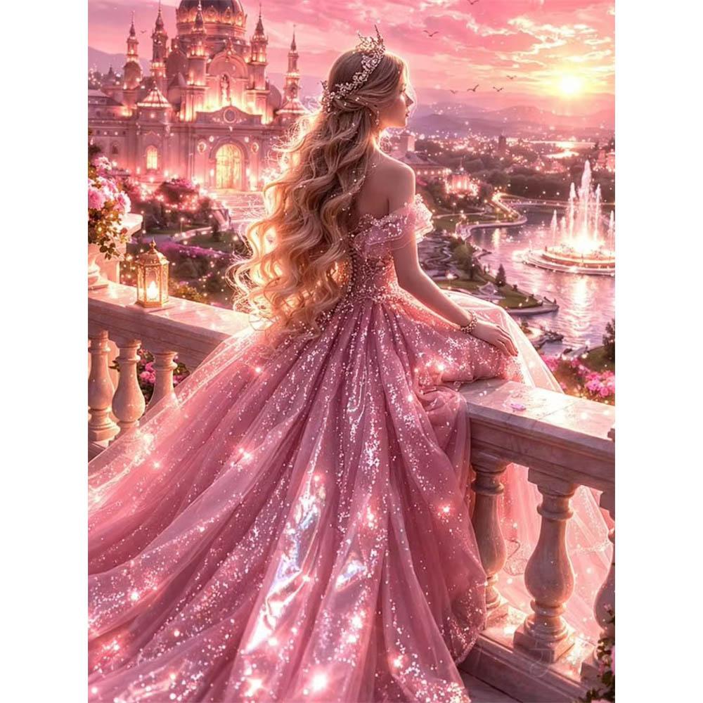 Disney Princess Antique Night Scene Collection 5D Diamond Painting Full of Diamonds DIY Handmade Diamond Painting Fantasy Decorative Painting Kit Round 30x40cm
Disney Princess Antique Night Scene Collection 5D Diamond Painting Full of Diamonds DIY Handmade Diamond Painting Fantasy Decorative Painting Kit Round 30x40cm