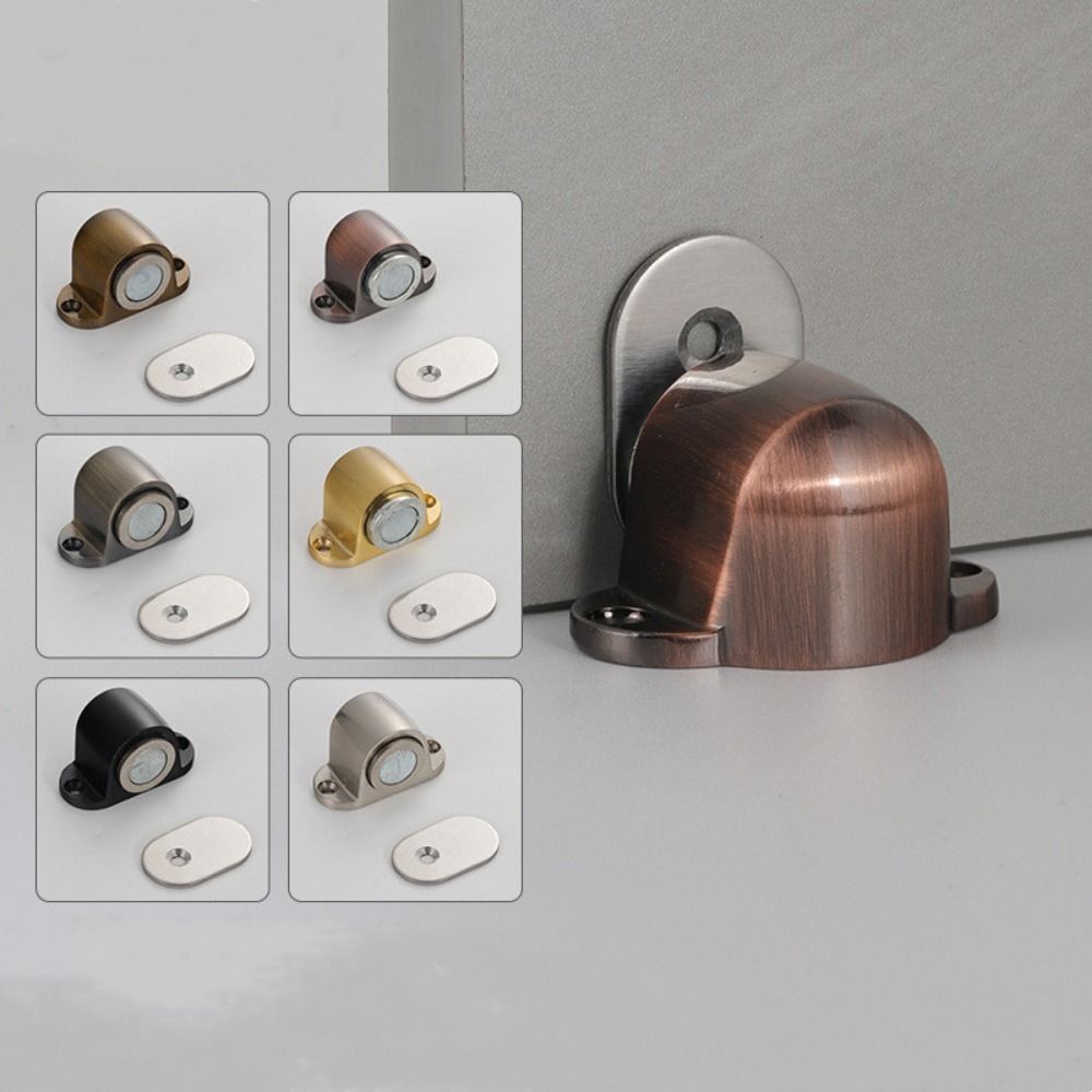 Floor-mounted Magnetic Door Stopper Anti-collision Door Suction Mechanical Door Stop Safety Catch Style 2
Floor-mounted Magnetic Door Stopper Anti-collision Door Suction Mechanical Door Stop Safety Catch Style 2