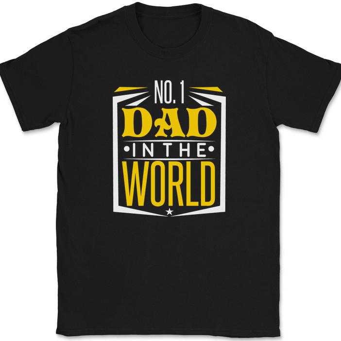 Number One Dad In The World T-Shirt Funny Fathers Day Dads Gift Text Tee S
Number One Dad In The World T-Shirt Funny Fathers Day Dads Gift Text Tee S