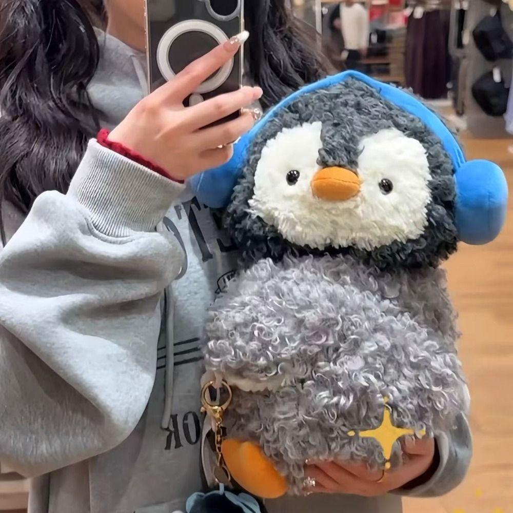 Doll Penguin Crossbody Bag Dual-purpose Bag Animal Shoulder Bag Portable Children Backpack Outdoor Penguin
Doll Penguin Crossbody Bag Dual-purpose Bag Animal Shoulder Bag Portable Children Backpack Outdoor Penguin