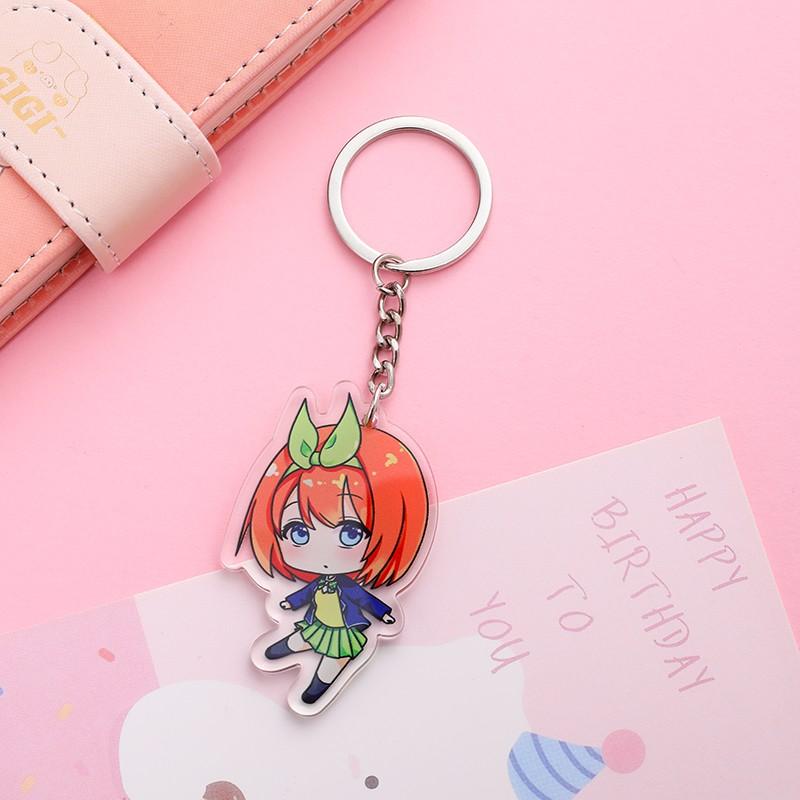 1/5pcs Anime The Quintessential Quintuplets Acrylic Keychain Backpack Pendant Bag Charms Accessories Decoration Holiday Gifts 5cm
1/5pcs Anime The Quintessential Quintuplets Acrylic Keychain Backpack Pendant Bag Charms Accessories Decoration Holiday Gifts 5cm