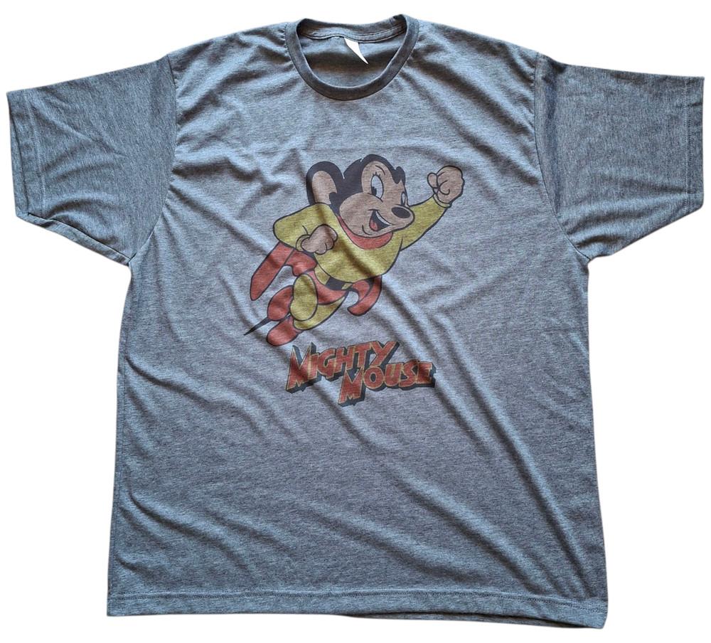 Vintage Mighty Mouse Graphic TShirt Men039s Retro Cartoon Tee charcoal Soft Unisex T-Shirt S
Vintage Mighty Mouse Graphic TShirt Men039s Retro Cartoon Tee charcoal Soft Unisex T-Shirt S