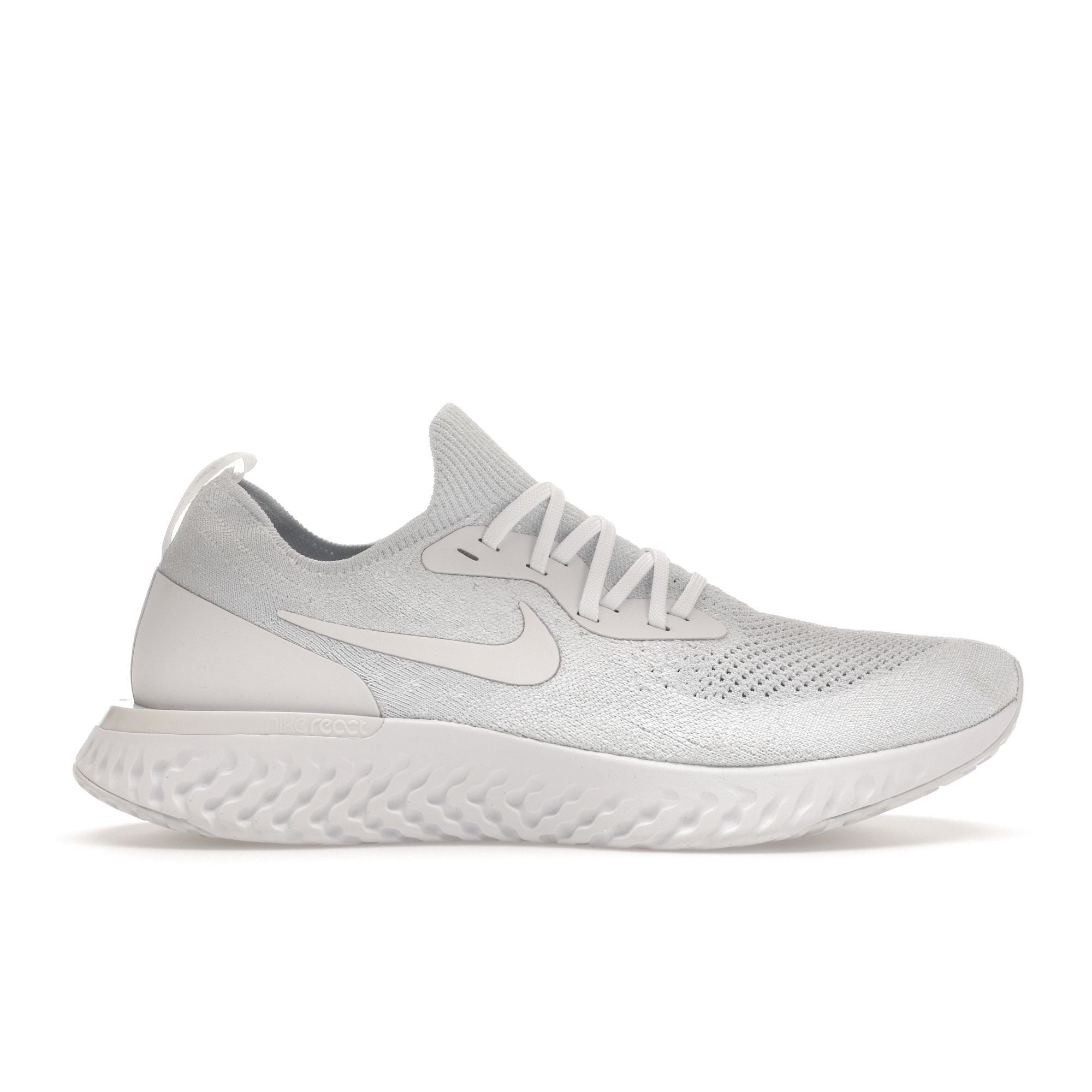 Мужские кроссовки Nike Epic React Flyknit Triple White True-White White-Pure-Platinum AQ0067-102
Мужские кроссовки Nike Epic React Flyknit Triple White True-White White-Pure-Platinum AQ0067-102