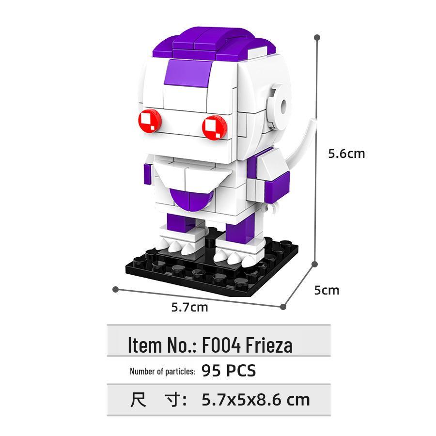 Совместимый аниме Dragon Ball Son Goku Конструктор – Маленькая голова, сборка
Совместимый аниме Dragon Ball Son Goku Конструктор – Маленькая голова, сборка