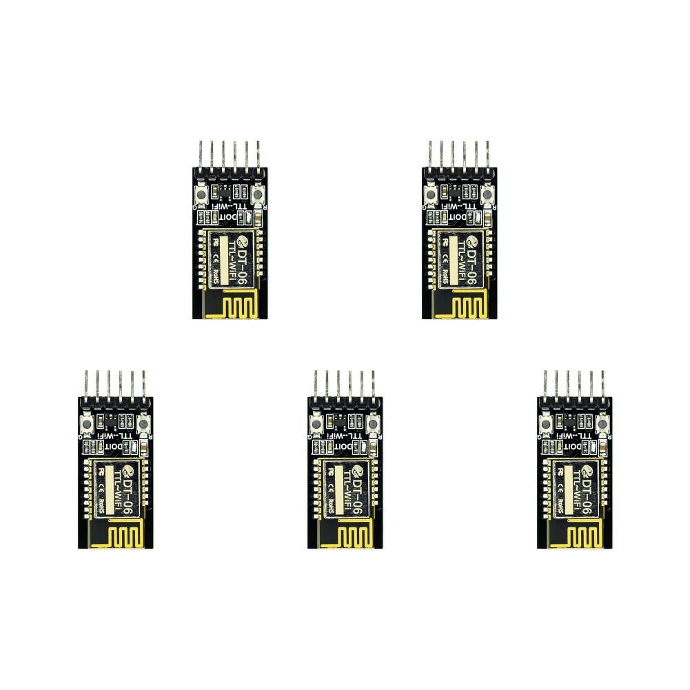 DT-06 Serial TTL WiFi Transmission Module Bluetooth-Compatible HC-06 Port ESP-M2
DT-06 Serial TTL WiFi Transmission Module Bluetooth-Compatible HC-06 Port ESP-M2