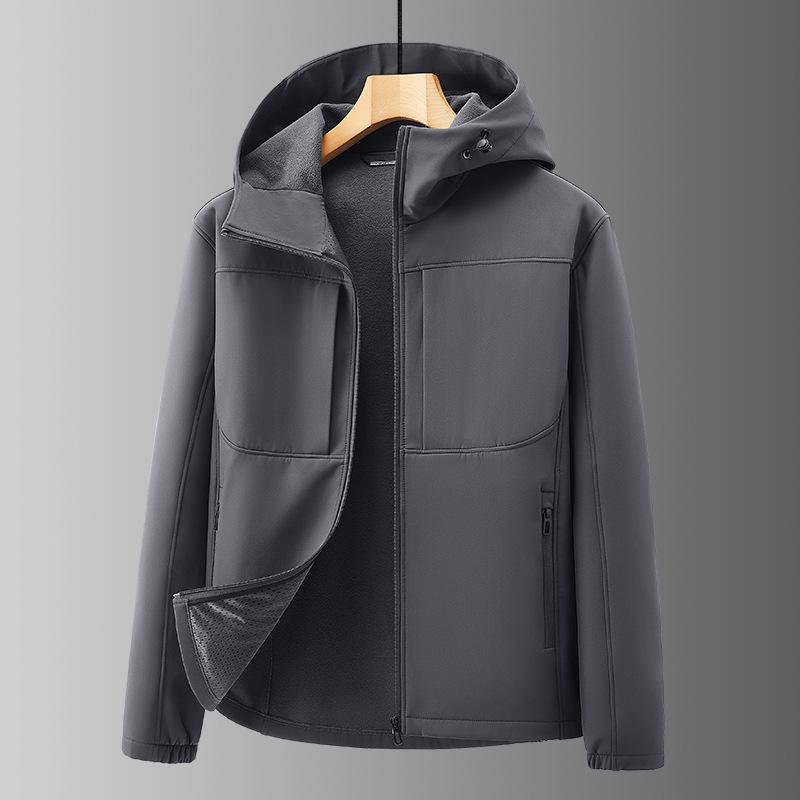 Men s Plus Size Lightweight Fleece Hooded Jacket – Windproof, Multi-Pocket, Ideal for Spring/Autumn Mountaineering 5XL (recommended for 195-220 jin) сірий колір
Men s Plus Size Lightweight Fleece Hooded Jacket – Windproof, Multi-Pocket, Ideal for Spring/Autumn Mountaineering 5XL (recommended for 195-220 jin) сірий колір