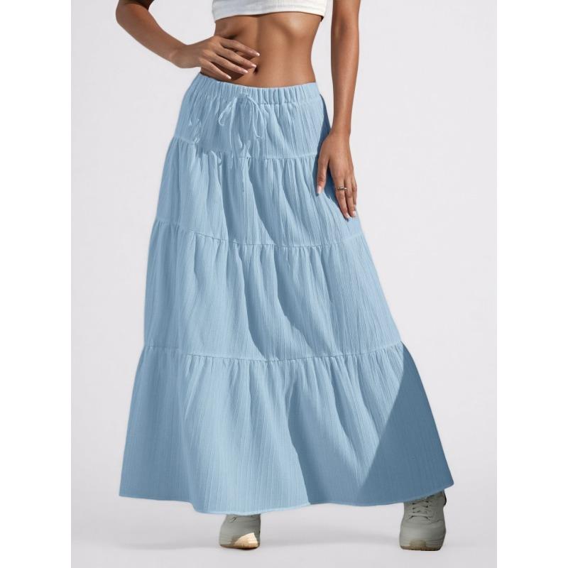 IHUASU Women s Fashion Casual Solid Color Print Skirt International design XL небо синє кольору
IHUASU Women s Fashion Casual Solid Color Print Skirt International design XL небо синє кольору