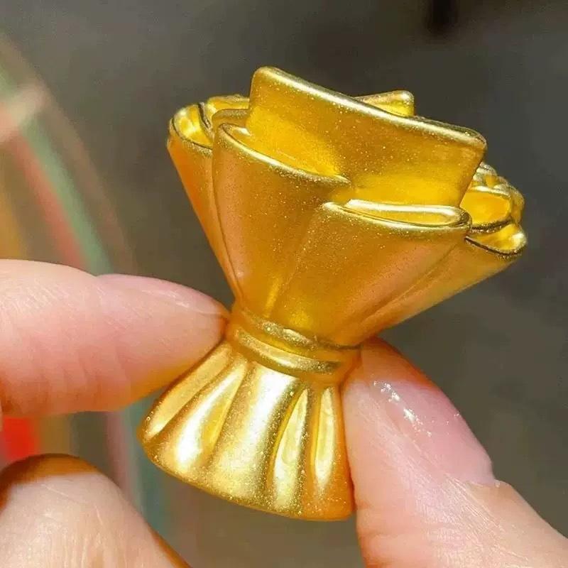 Mini Gold Rose Bouquet Ornament Handmade Metal Artificial Flower Graduation Gifts Party Decor Birthday Gift Valentine S Day Gift 1pc
Mini Gold Rose Bouquet Ornament Handmade Metal Artificial Flower Graduation Gifts Party Decor Birthday Gift Valentine S Day Gift 1pc