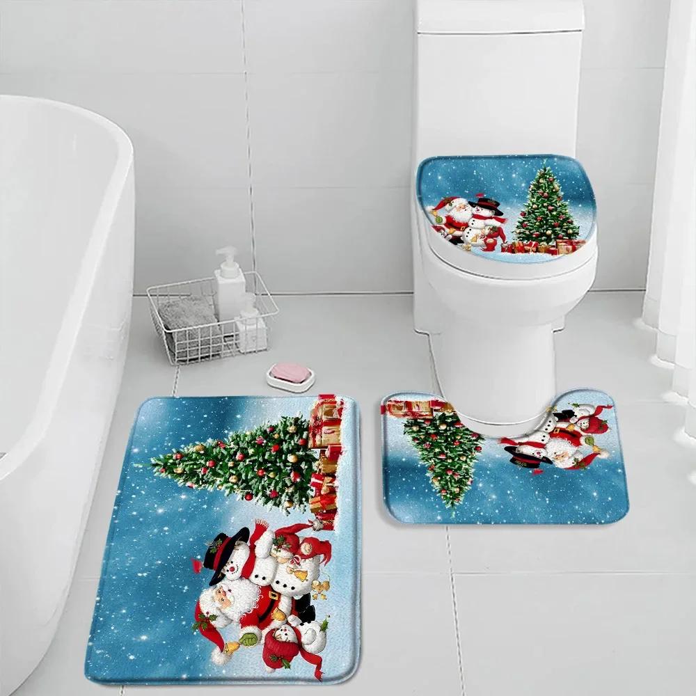 Winter Christmas Shower Curtain Set Cute Snowman Red Birds Gifts Forest Cedar New Year Xmas Bathroom Decor Bath Mat Toilet Cover W90*H180(CM)-1 Pcs
Winter Christmas Shower Curtain Set Cute Snowman Red Birds Gifts Forest Cedar New Year Xmas Bathroom Decor Bath Mat Toilet Cover W90*H180(CM)-1 Pcs