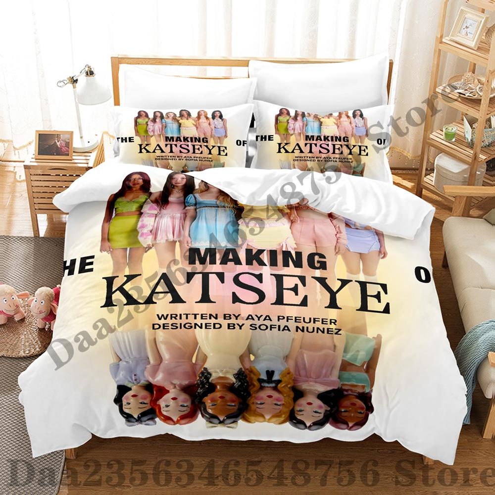 Новий Комплект Постільної Білизни KATSEYE Односпальний Twin Повний Queen King Розмір Комплект для Ліжка Доросла Спальня Комплекти з Підковдрами Аніме Комплект Постільної Білизни AU Single(140x210cm)
Новий Комплект Постільної Білизни KATSEYE Односпальний Twin Повний Queen King Розмір Комплект для Ліжка Доросла Спальня Комплекти з Підковдрами Аніме Комплект Постільної Білизни AU Single(140x210cm)