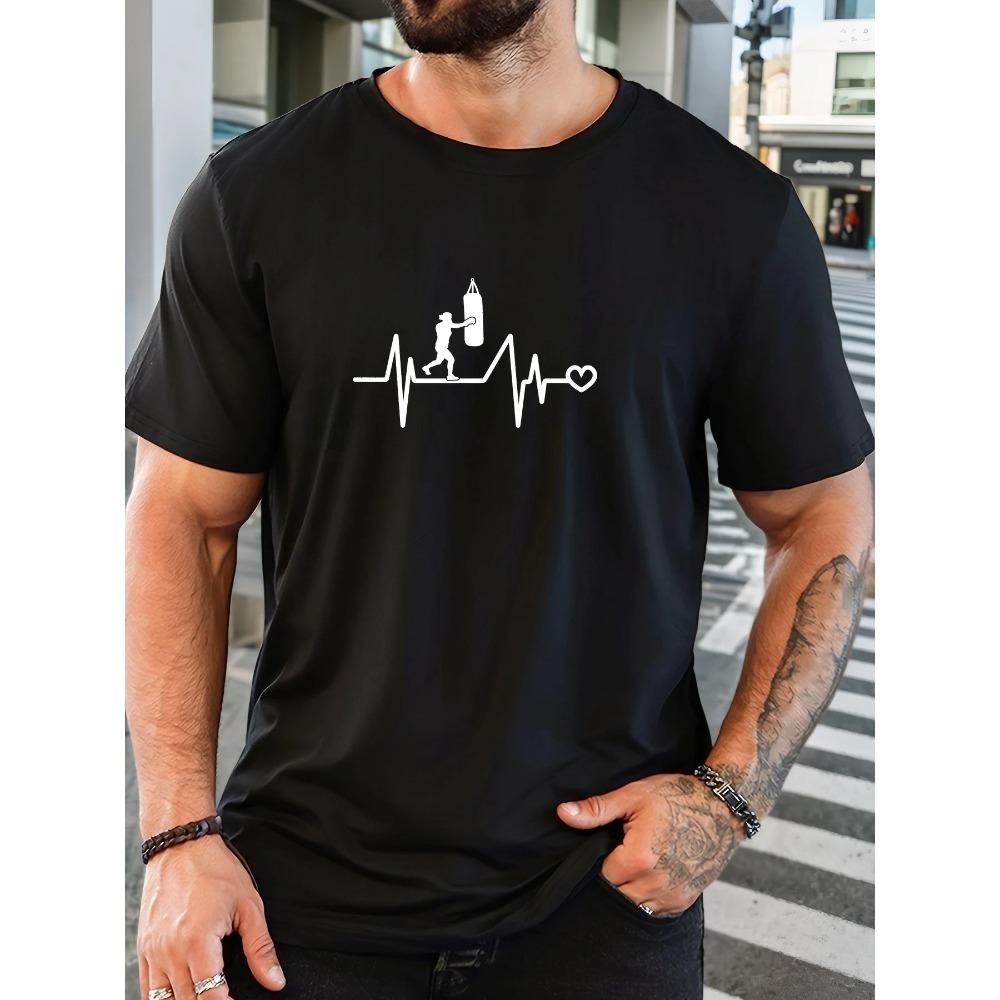 Men s Boxing Sports Pattern Summer Casual Crew Neck Short T-shirt XXXL темно-синього кольору
Men s Boxing Sports Pattern Summer Casual Crew Neck Short T-shirt XXXL темно-синього кольору