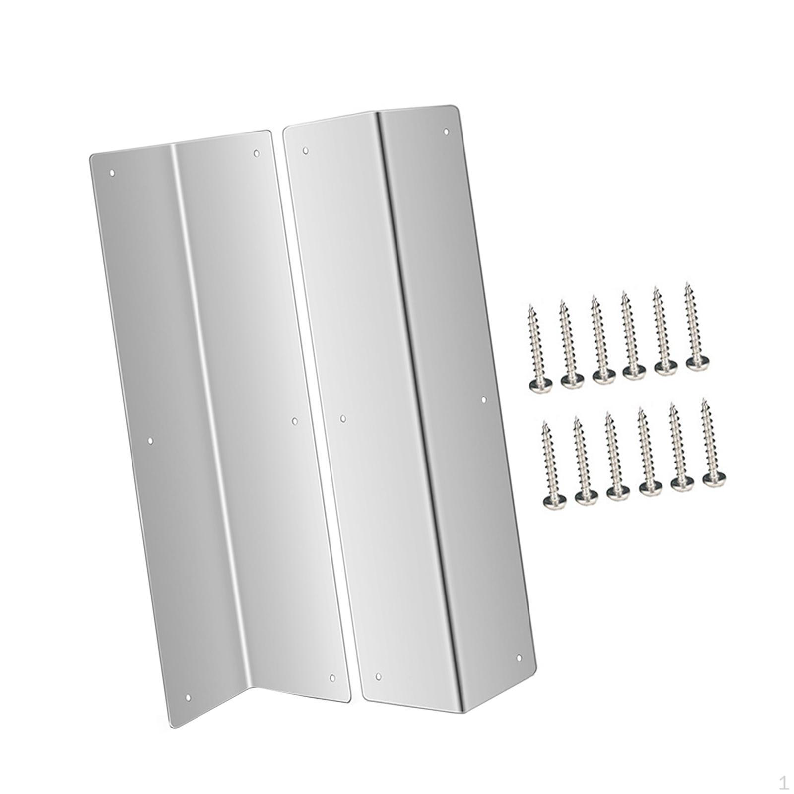 Metal Wall Corner Protector with Screws, , for Private And Commercial Use, E.g. Restaurants. срібний
Metal Wall Corner Protector with Screws, , for Private And Commercial Use, E.g. Restaurants. срібний