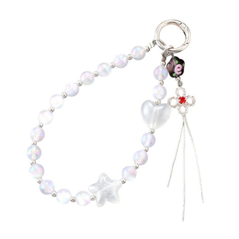 Eye Catching Mobile Phone Chain Handmade Beaded Cellphone Lanyard For Women Girls Telephone Strap Jewelry Drop-resistant белый
Eye Catching Mobile Phone Chain Handmade Beaded Cellphone Lanyard For Women Girls Telephone Strap Jewelry Drop-resistant белый