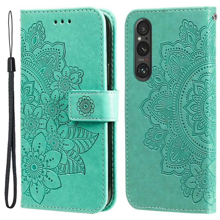Для Sony Xperia 1 V чехол с цветочным узором в стиле кошелька кожаный чехол для телефона
Для Sony Xperia 1 V чехол с цветочным узором в стиле кошелька кожаный чехол для телефона