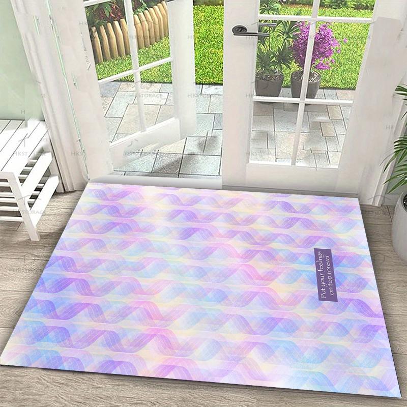Colorful Diamond Pattern Carpet Modern Art Style Mat Multicolor Gradient Rug Soft Floor for Bathroom Entryway Home Decoration 50cm x 80cm
Colorful Diamond Pattern Carpet Modern Art Style Mat Multicolor Gradient Rug Soft Floor for Bathroom Entryway Home Decoration 50cm x 80cm