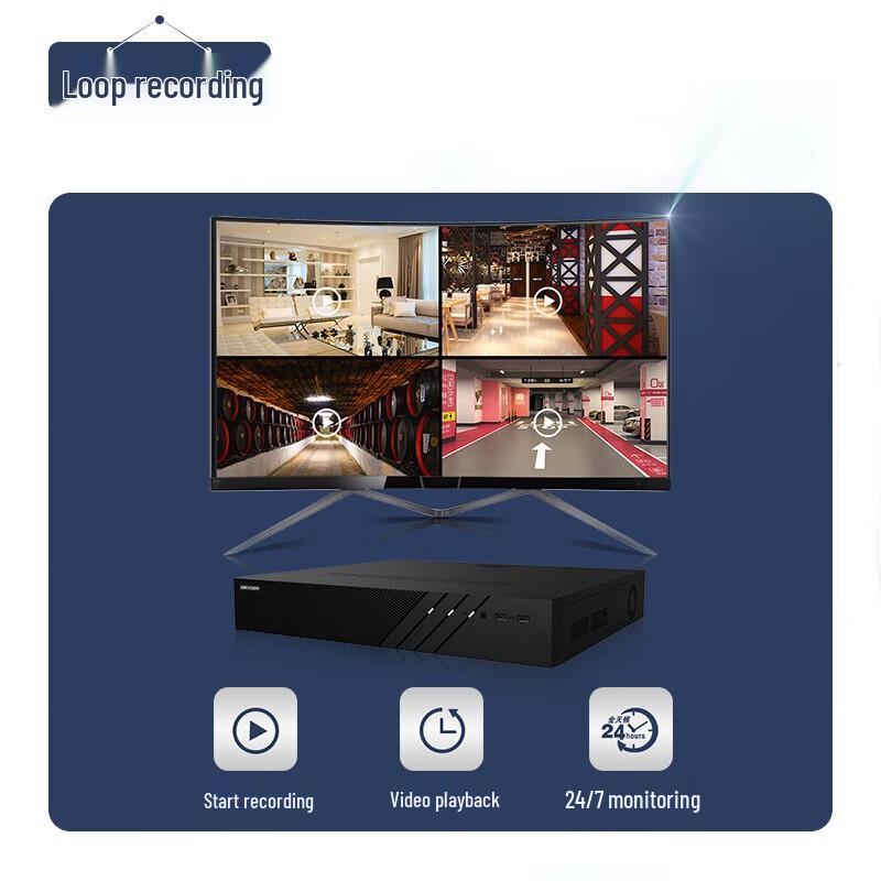 Hikvision 16-Channel NVR Security Surveillance Recorder CN plug (adapter included)
Hikvision 16-Channel NVR Security Surveillance Recorder CN plug (adapter included)
