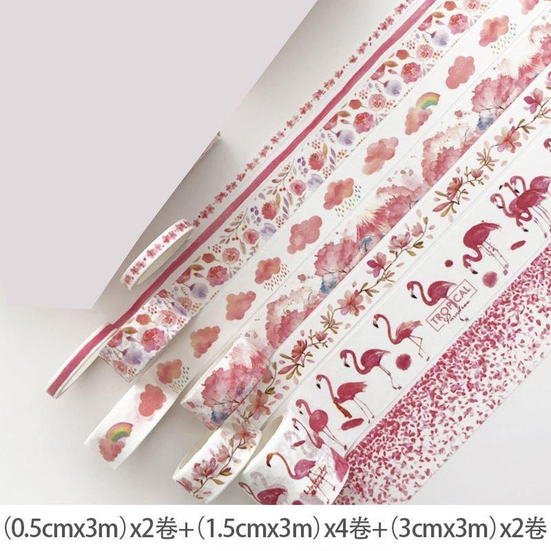 8rolls/set Tape Cute Decorative Adhesive Tape
8rolls/set Tape Cute Decorative Adhesive Tape