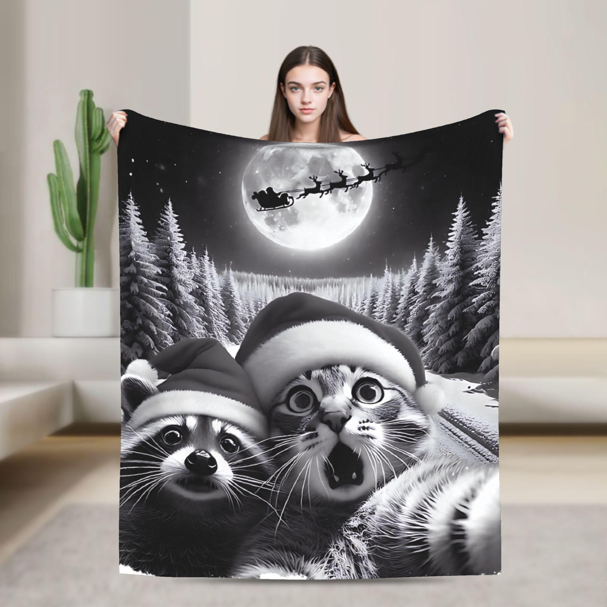 Cat Selfie with Santa Blankets Quality Warm Bedding Throws Winter Kids Adult Outdoor Fluffy Bedspread 75cmx90cm чёрный
Cat Selfie with Santa Blankets Quality Warm Bedding Throws Winter Kids Adult Outdoor Fluffy Bedspread 75cmx90cm чёрный