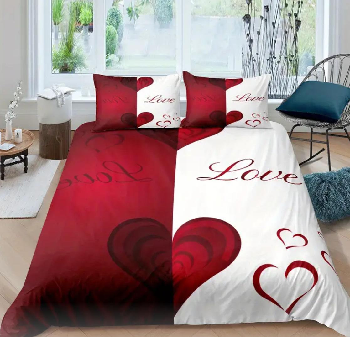 Bed Three-Piece Set 3D Digital Printing Bedding Double Quilt Cover 140 * 200 two-piece set
Bed Three-Piece Set 3D Digital Printing Bedding Double Quilt Cover 140 * 200 two-piece set