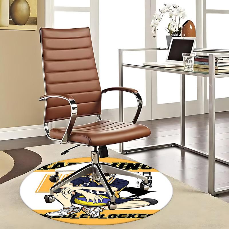 1pc Haikyuu Hinata Shoyo Karasuno Volleyball Team Logo Round Carpet, Office Chair Mat, Non-Slip Rug for Home Decor, Gift, Office, Living Room 80cm
1pc Haikyuu Hinata Shoyo Karasuno Volleyball Team Logo Round Carpet, Office Chair Mat, Non-Slip Rug for Home Decor, Gift, Office, Living Room 80cm