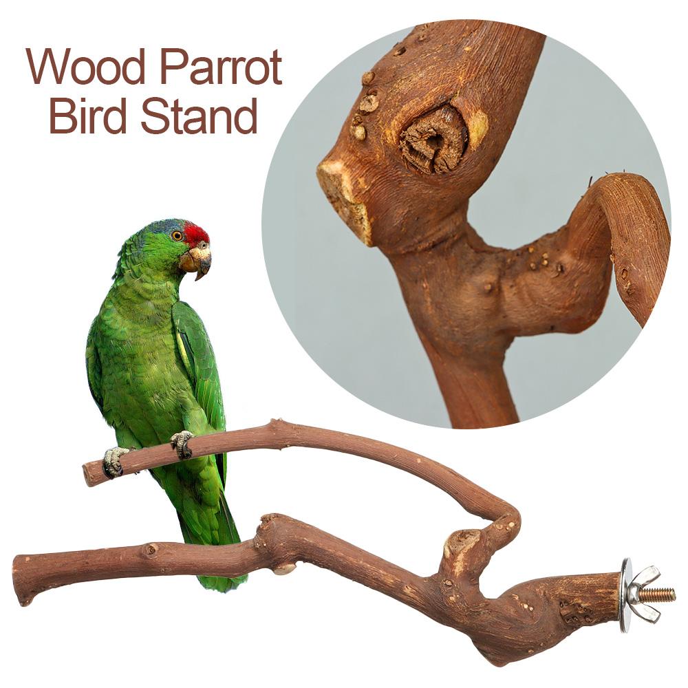 Cage Accessories Wood Parrot Bird Stand Perch Platform Stand Parrot Wooden Branch Bird Hanging Toys 1
Cage Accessories Wood Parrot Bird Stand Perch Platform Stand Parrot Wooden Branch Bird Hanging Toys 1