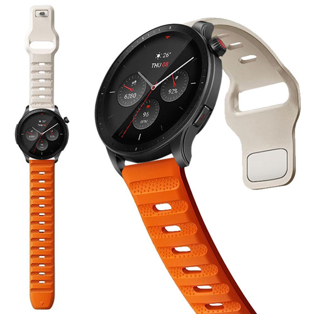 Watch Band for Samsung Galaxy Watch6/Watch6 Classic/Watch 5/Watch 5 Pro/Watch4/Watch4 Classic ,20mm Silicone Strap Orange+Starlight
Watch Band for Samsung Galaxy Watch6/Watch6 Classic/Watch 5/Watch 5 Pro/Watch4/Watch4 Classic ,20mm Silicone Strap Orange+Starlight