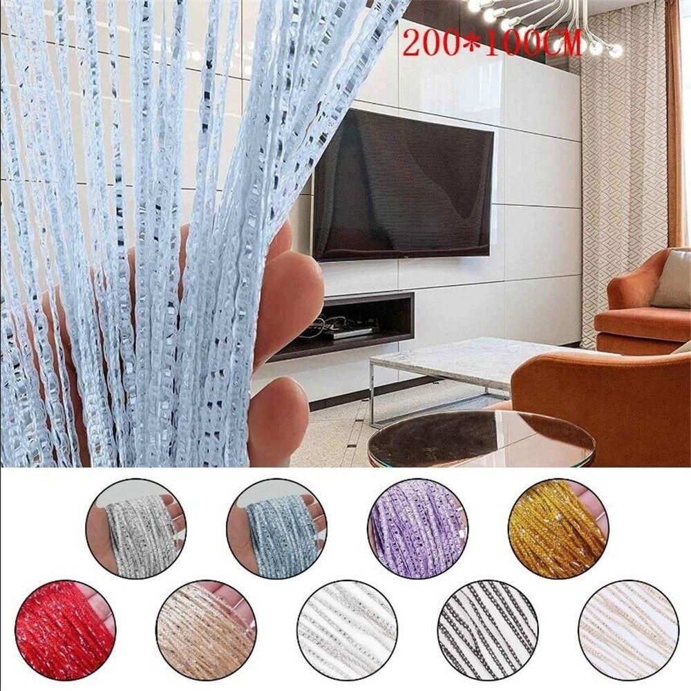 Простой блестящий кухонный занавес для спальни, подвесные шторы, перегородка для комнаты, сетчатая дверная занавеска
Простой блестящий кухонный занавес для спальни, подвесные шторы, перегородка для комнаты, сетчатая дверная занавеска