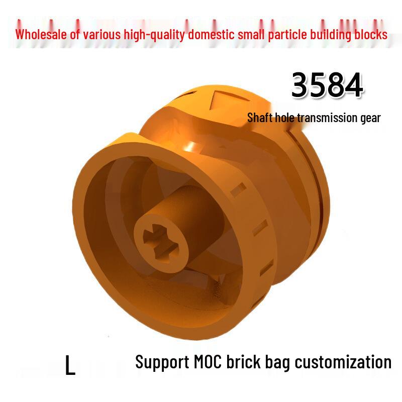 Cross-Border MOC Small Particle Building Blocks - Compatible with Lego 3584 Axle Hole Gearbox Gears - Min Order 50G Other colors contact customer service
Cross-Border MOC Small Particle Building Blocks - Compatible with Lego 3584 Axle Hole Gearbox Gears - Min Order 50G Other colors contact customer service