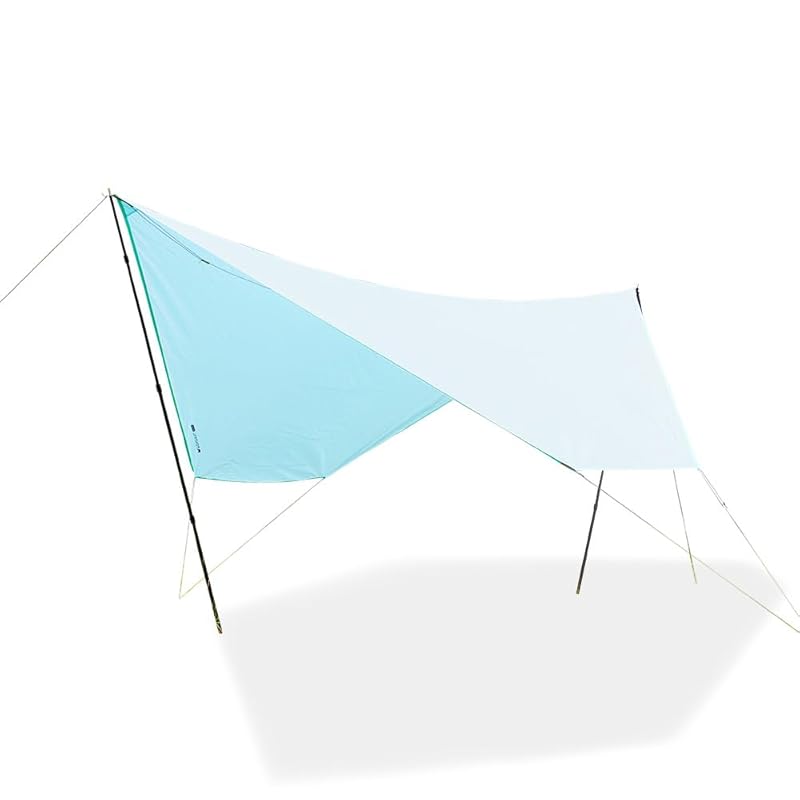 MONORAL (monaural) camp tarp (sky blue) Sky film 180SIL hexagon (Hex shape) MT-0036 / For 1-2 people
MONORAL (monaural) camp tarp (sky blue) Sky film 180SIL hexagon (Hex shape) MT-0036 / For 1-2 people
