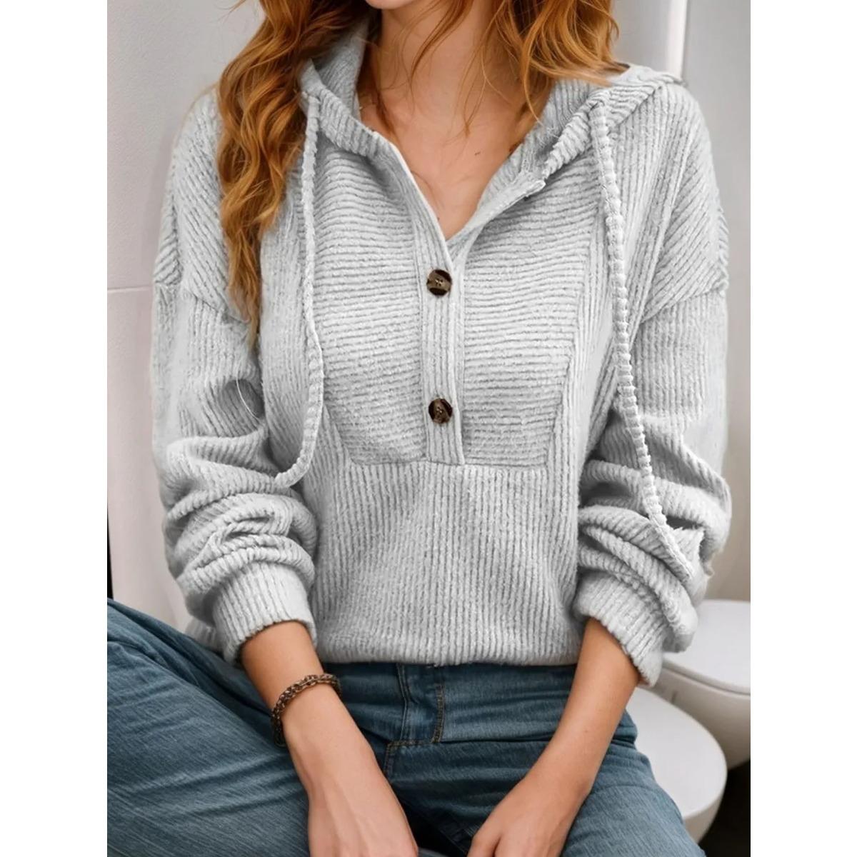 Fall Winter Ribbed Long Sleeve Hooded Sweatshirt Top for Europe America Cross-border XXL
Fall Winter Ribbed Long Sleeve Hooded Sweatshirt Top for Europe America Cross-border XXL