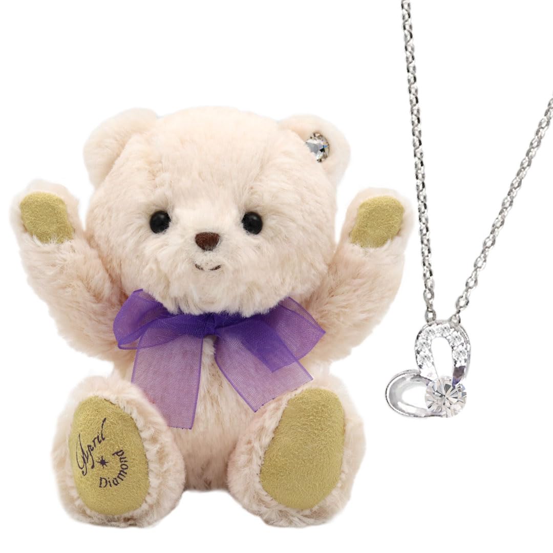 Petit Lou tete Bear Heart Size 4S & Necklace, 12cm, (April, Normal)
Petit Lou tete Bear Heart Size 4S & Necklace, 12cm, (April, Normal)
