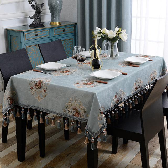 Винтажная роскошная жаккардовая скатерть с кисточками и цветочным узором, прямоугольная квадратная крышка для обеденного стола для вечеринки и мероприятия 90x140cm-Rectangle синий
Винтажная роскошная жаккардовая скатерть с кисточками и цветочным узором, прямоугольная квадратная крышка для обеденного стола для вечеринки и мероприятия 90x140cm-Rectangle синий