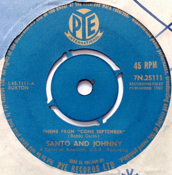 7-дюймовая пластинка SANTO & JOHNNY - Тема из Приходи в сентябре 7N25111 Pye Internation 1961 UK Рок Б/У
7-дюймовая пластинка SANTO & JOHNNY - Тема из Приходи в сентябре 7N25111 Pye Internation 1961 UK Рок Б/У