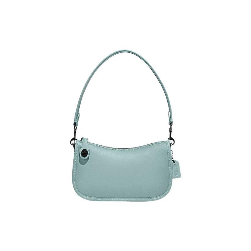 COACH Swinger 20 solid color zipper cowhide crescent bag mahjong bag armpit bag handbag shoulder bag women s mint green зелёный
COACH Swinger 20 solid color zipper cowhide crescent bag mahjong bag armpit bag handbag shoulder bag women s mint green зелёный