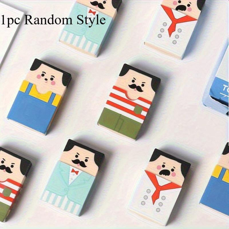 1 шт. Случайный стиль Новинка для Мужчины Ластик - Милый Сумасшедший Старый для Мужчины Дизайн, Светло-голубой Костюм и Полосатые Брюки с Красным Галстуком-бабочкой
1 шт. Случайный стиль Новинка для Мужчины Ластик - Милый Сумасшедший Старый для Мужчины Дизайн, Светло-голубой Костюм и Полосатые Брюки с Красным Галстуком-бабочкой