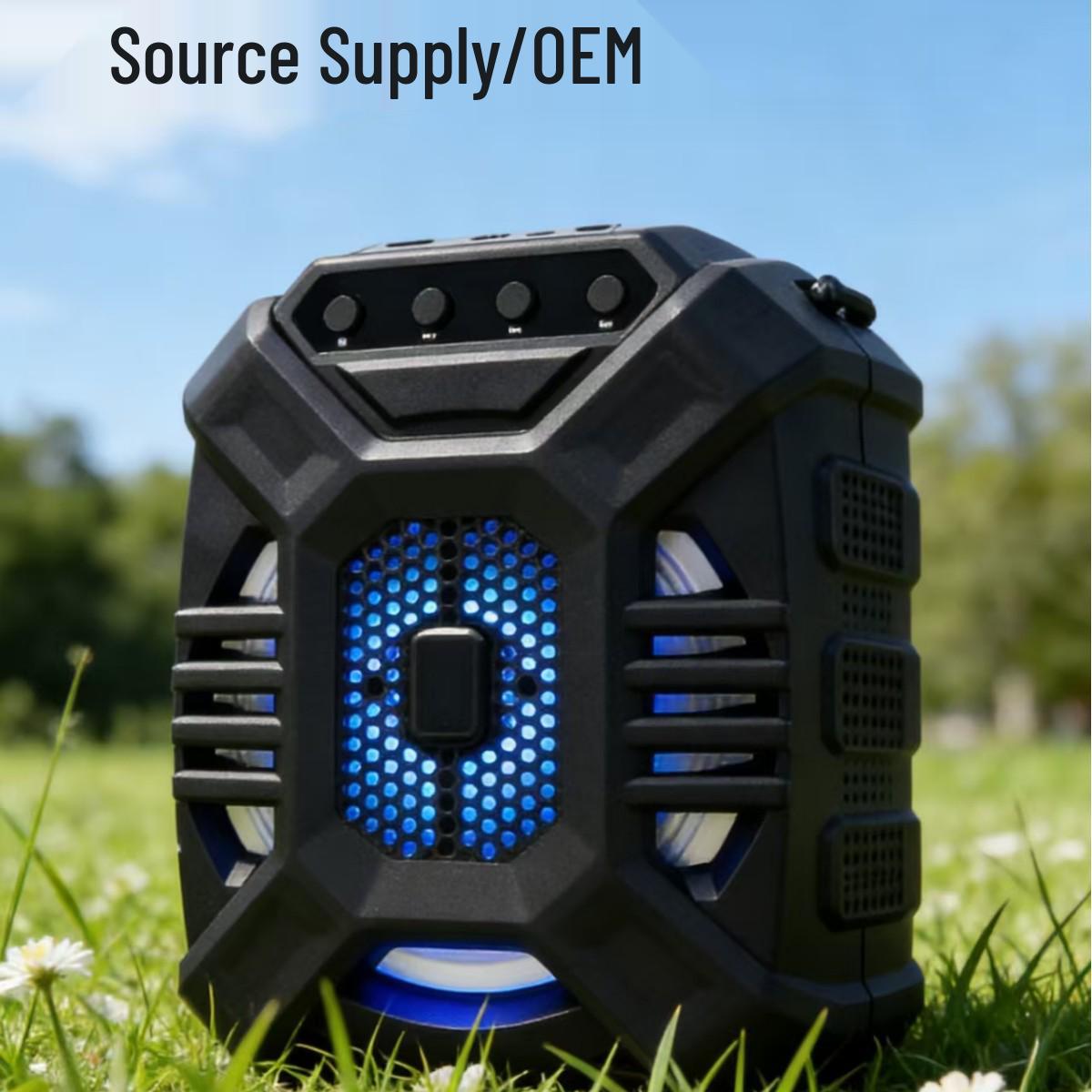Portable Bluetooth Karaoke Speaker with Wireless Charging, Subwoofer, and Shoulder Strap чорний
Portable Bluetooth Karaoke Speaker with Wireless Charging, Subwoofer, and Shoulder Strap чорний