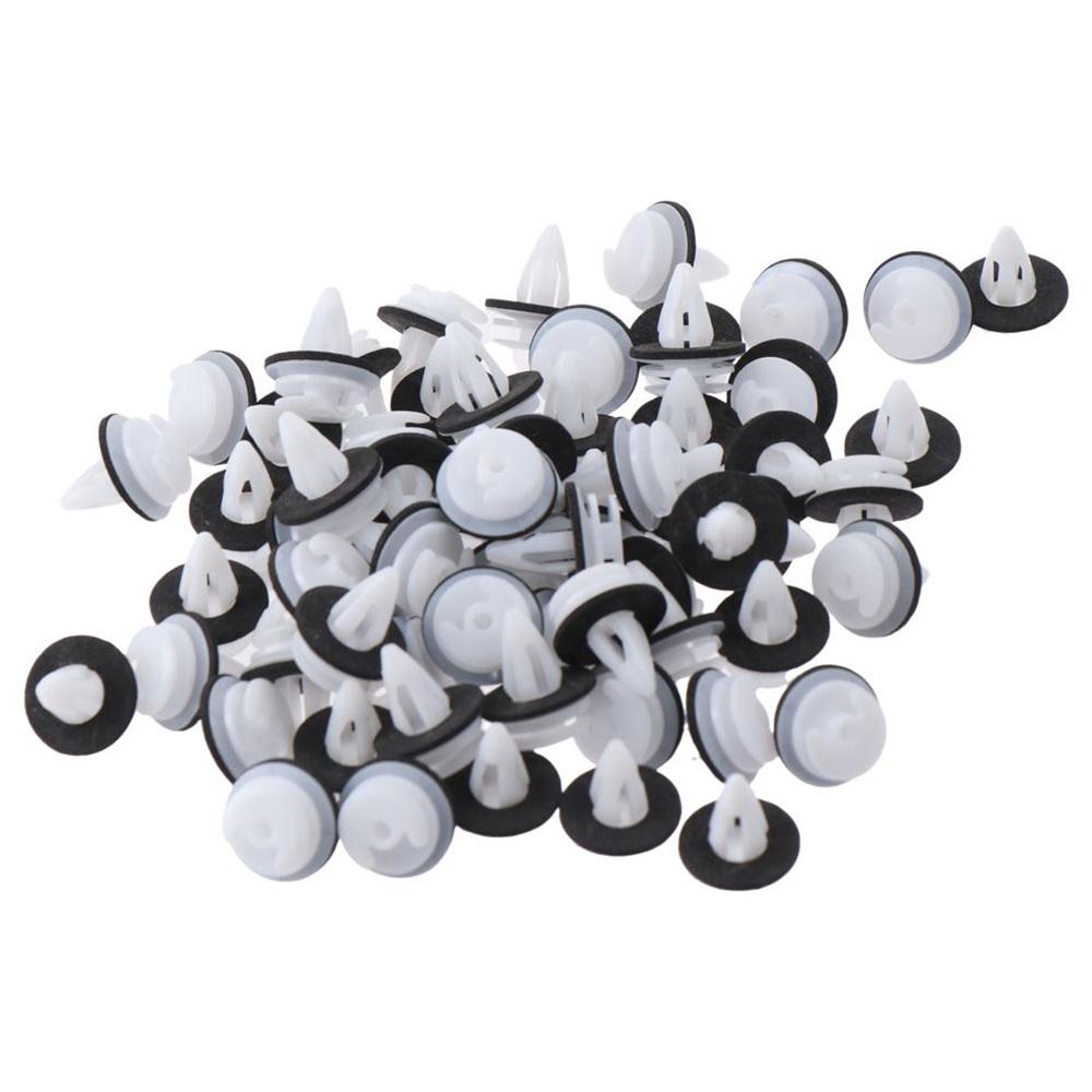 100Pcs White Door Trim Panel Retainer Clips 18mm Foam Gasket with Seal Ring Fit for BMW Series
100Pcs White Door Trim Panel Retainer Clips 18mm Foam Gasket with Seal Ring Fit for BMW Series