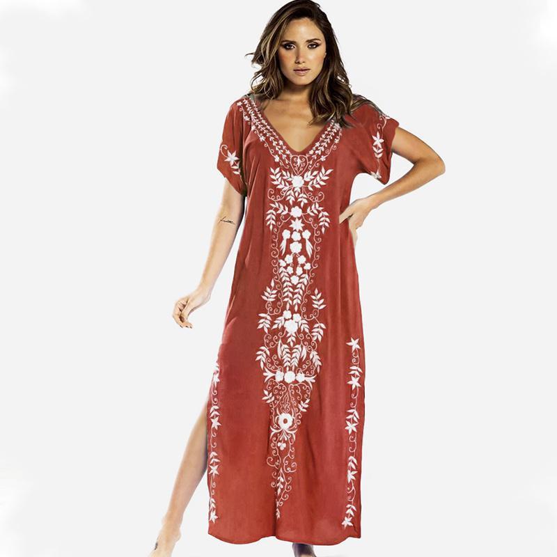 Пляжная накидка с вышивкой Saida De Praia, купальник, женская накидка на бикини, туники для пляжа, парео, саронг, пляжная одежда Q790 One Size красный
Пляжная накидка с вышивкой Saida De Praia, купальник, женская накидка на бикини, туники для пляжа, парео, саронг, пляжная одежда Q790 One Size красный