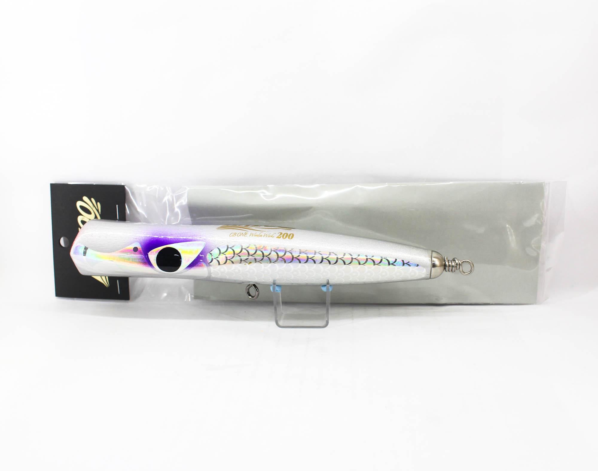 CB One Stickbait Bazoo 200 мм 100 грамм Плавающая приманка Keimura Silver (1548) 
CB One Stickbait Bazoo 200 мм 100 грамм Плавающая приманка Keimura Silver (1548)